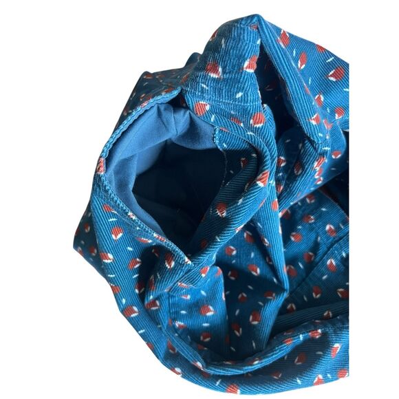 Boden Women 8P Corduroy blue Acorn Shift Dress 3/4 Sleeve career casual - Picture 6 of 9